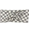 Gray And White Checkers - Wide
